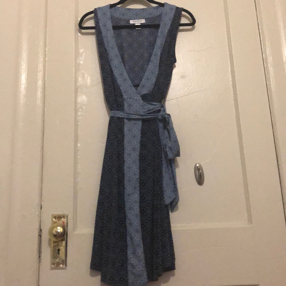Maternity wrap dress